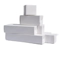 thumbnail image 1 of Caja de regalo cuadrada de papel, embalaje plegable blanco para fiesta de cumpleaños nupcial, 20 piezas, 8x8cm, 1 of 3