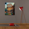 thumbnail image 4 of Epic Graffiti 'Rome Italy Colosseum' by Pedro Gavidia, Canvas Wall Art, 26"x34", 4 of 8
