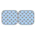 thumbnail image 7 of Bingfone Terrier Windshield Sun Shade 2-Piece Foldable Car Front Window Sunshade for Most Sedans SUV Truck-Medium, 7 of 7