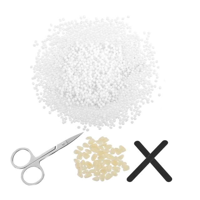 Injueey Pegamento moldeable temporal, goma de relleno impermeable ligera, moldeado repetible, adhesivo para dentadura de fuerte viscosidad Kits de decoración para fiestas
