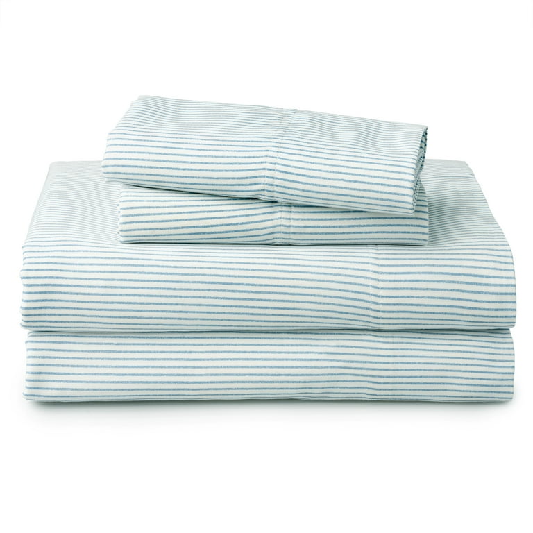 Queen 6 PC Striped Rayon From Bamboo Solid Performance Sheet Set Deep  Pockets 18