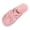 Pink, variant on Womens Bow Mule House Slippers Memory Foam Warm Cozy Closed Toe Backless Non-Slip Soft Sole Indoor Outdoor Shoes