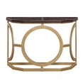 thumbnail image 6 of ACME Solara Console Table, Gold Finish, 6 of 11