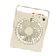 thumbnail image 1 of Ventilador de mesa con activación por movimiento para cumpleaños, ajustable, ligero, silencioso, pequeño, mini para colgar. Blanco, 1 of 9