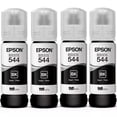 thumbnail image 1 of Kit 4 Botellas Tinta EPSON T544 Color Negro L1250 L3210 L3250 L5190 L5290, 1 of 5