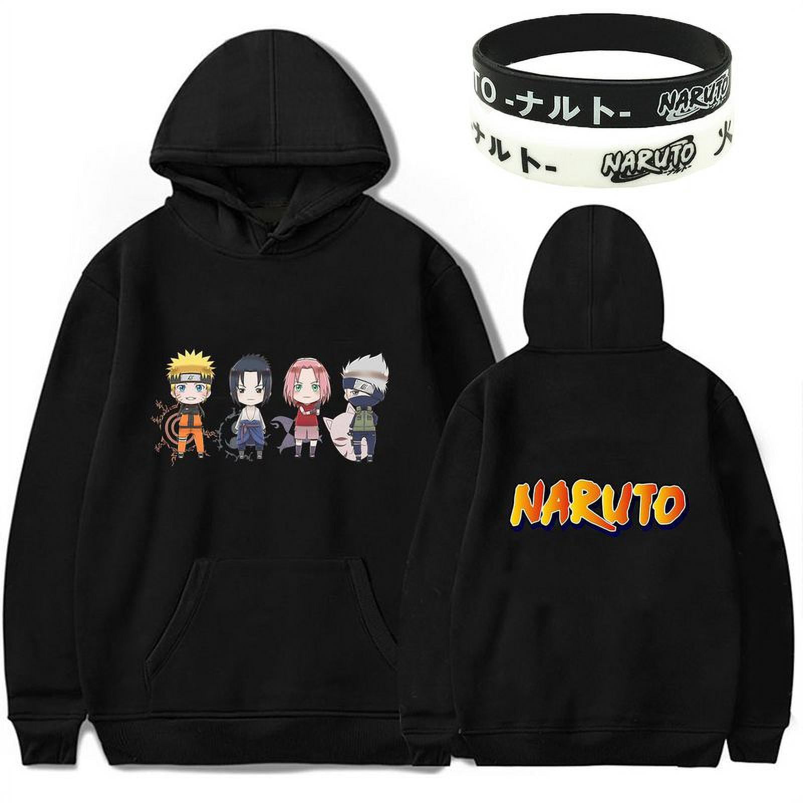 2pcs Naruto clothes Hoodie Sweatshirt Top Sweatpants Clothes cotton hoodies 