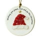 thumbnail image 1 of Sea Glass Christmas Tree Ornament with Miniature Beach Scene and Natural Sand for Holiday Decor, 1 of 6