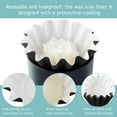 thumbnail image 4 of 50 Pcs Cupcake Liners For Baking,Non-Stick Baking Cups, Cupcake Liner,Muffin Liners,Greaseproof Paper,Kitchen Cooking Cupcake Liners Paper,Cupcake Paper For Party, Wedding, Christmas,Black, 4 of 8