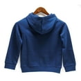 thumbnail image 2 of Under Armour Boys Rival Cotton Hoodie, Academy \ Onyx White,S - US, 2 of 4