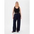 thumbnail image 4 of Pantalones GAP Easy Navy Uniforme para mujer, talla 16, 4 of 5