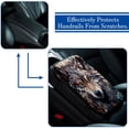 thumbnail image 5 of Wolf Soft Comfortable Furry Printed 12.5x8.2 Inch Armrest Cover Car Armrest Mat Armrest Accessories, 5 of 6