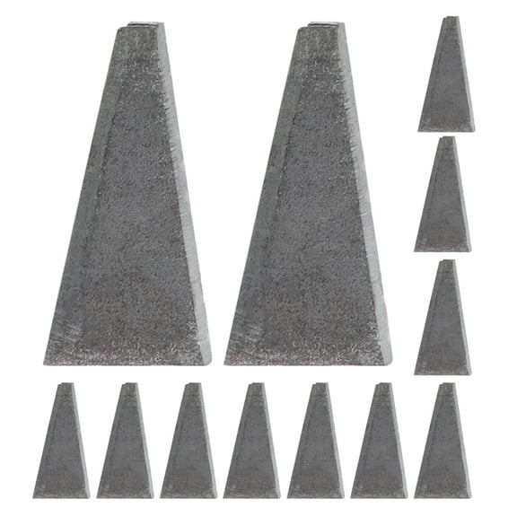 FRCOLOR  20 Pcs Wood Chopping Axe Fire Handle Fixing Fixture Combined Screw Bun Net Grey