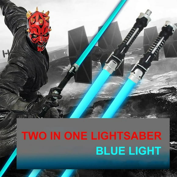 2 piezas de intermitente de sable acoplable con sonido para fiestas de disfraces, accesorios de cosplay 2 piezas Yotijar espada flash