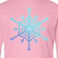 thumbnail image 4 of Inktastic Christmas Blue Ice Snowflake Long Sleeve Youth T-Shirt, 4 of 5