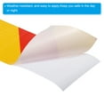thumbnail image 4 of Uxcell Reflective Tape, 6 Inch x 10 Ft Waterproof Safety Adhesive Tape for Trailers, Red Yellow, 4 of 6