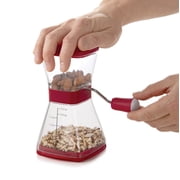 Premium Kitchen Gadgets Non-Skid Nut Chopper with Adjustable Coarse & Fine Settings
