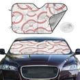 thumbnail image 4 of Goofa Baseballs Printed Car Windshield Sunshade,Foldable Reflective Sun Visor,UV Protection Heat Blocker Sunshade,Car Cooling Accessory-Small, 4 of 7
