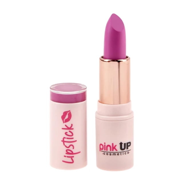 Labial en barra Lipstick Mate Larga duración Pink Up fucsia oscuro