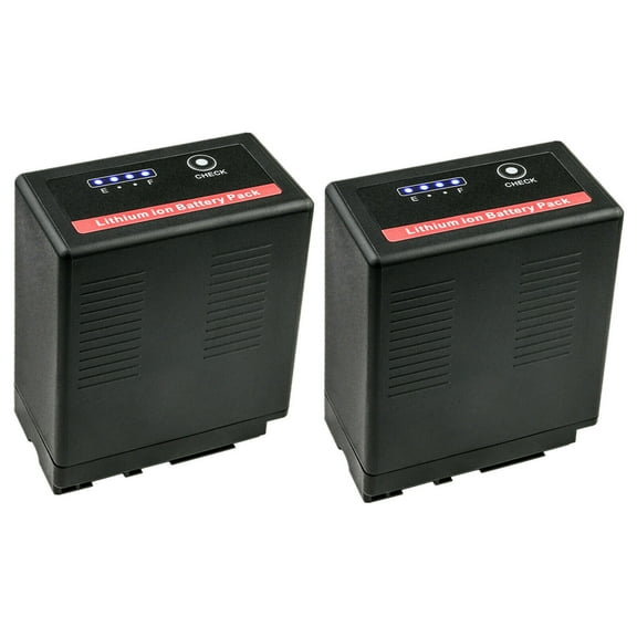 Kastar 2-Pack VW-VBG6 Pro Battery Replacement for Panasonic VW-VBG6 VW-VBG6GK VW-VBG6-K VW-VBG6PPK, CGA-E625 Battery, DE-A38, VSK0631, VSK0698 Charger, Panasonic AG-AC7 AF105 AC130 AC160 HMR10 HSC1U