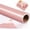 Pink, variant on Gold Metallic Wrapping Paper Roll - Matte Solid Color Gift Wrap for Birthday Christmas Wedding Mother's Day Graduation, 17 Inches x 32.8 Feet