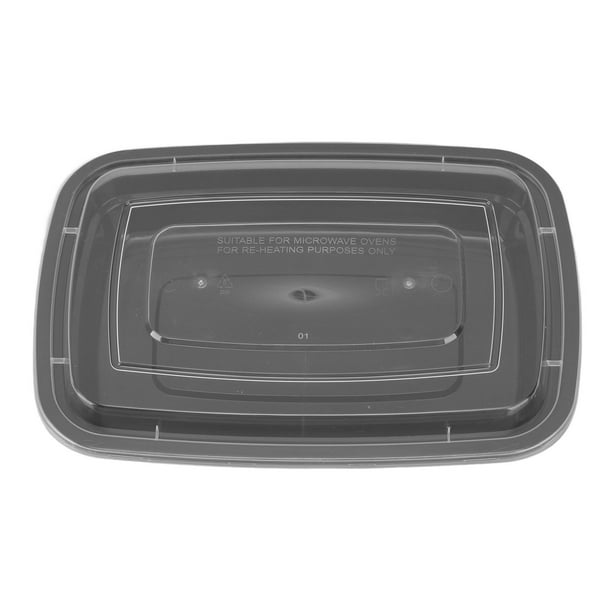 Contenedores de plástico para alimentos con tapas,Contenedores de plástico desechables para alimentos Contenedores desechables para preparación de comidas con tapas Contenedores de plástic