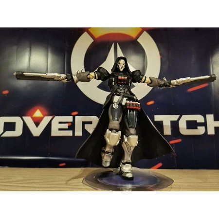 Reaper Reyes Overwatch Anime Action Figure Reaper Gabriel Reyes Pvc Figures ...