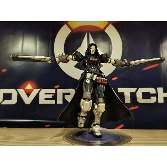 Overwatch Anime Action Figure Reaper Gabriel Reyes Pvc Figures Collectible Model Character Statue Toys Desktop Ornaments