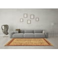thumbnail image 3 of Ahgly Company Indoor Rectangle Oriental Brown Modern Area Rugs, 3' x 5', 3 of 4