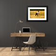 thumbnail image 4 of Georges Seurat 24x17 Black Modern Framed Museum Art Print Titled - The Mower (1881-82), 4 of 5