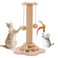 thumbnail image 2 of Poste Rascador para Gatos Con Varita Teaser Sisal Natural Suministros, 2 of 8