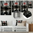 thumbnail image 4 of Designart "Mushroom Serenity Red and Grey Whimsy I" Landscape & Nature Metal Wall Decor, 4 of 5