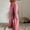 Pink, variant on Flare Jeans For Women Ripped Flared Jeans Womens Vintage High Waited Bell Bottoms Jeans High Waist Knees Hole Wild Chic Tassel Hem Trousers Pink S