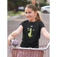 thumbnail image 2 of Sleepy Crocodile On The Clouds T-Shirt Juniors -Image by Shutterstock,  Large, 2 of 4