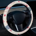 thumbnail image 2 of Eiffel Tower 14.5 Inch Printing PVC Leather Car Wheel Cover Auto Accessories Steering Wheel Cover, 2 of 6