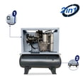 thumbnail image 2 of Compresor de Tornillo 2 en 1 Hantec 5Hp Automotriz, 2 of 5