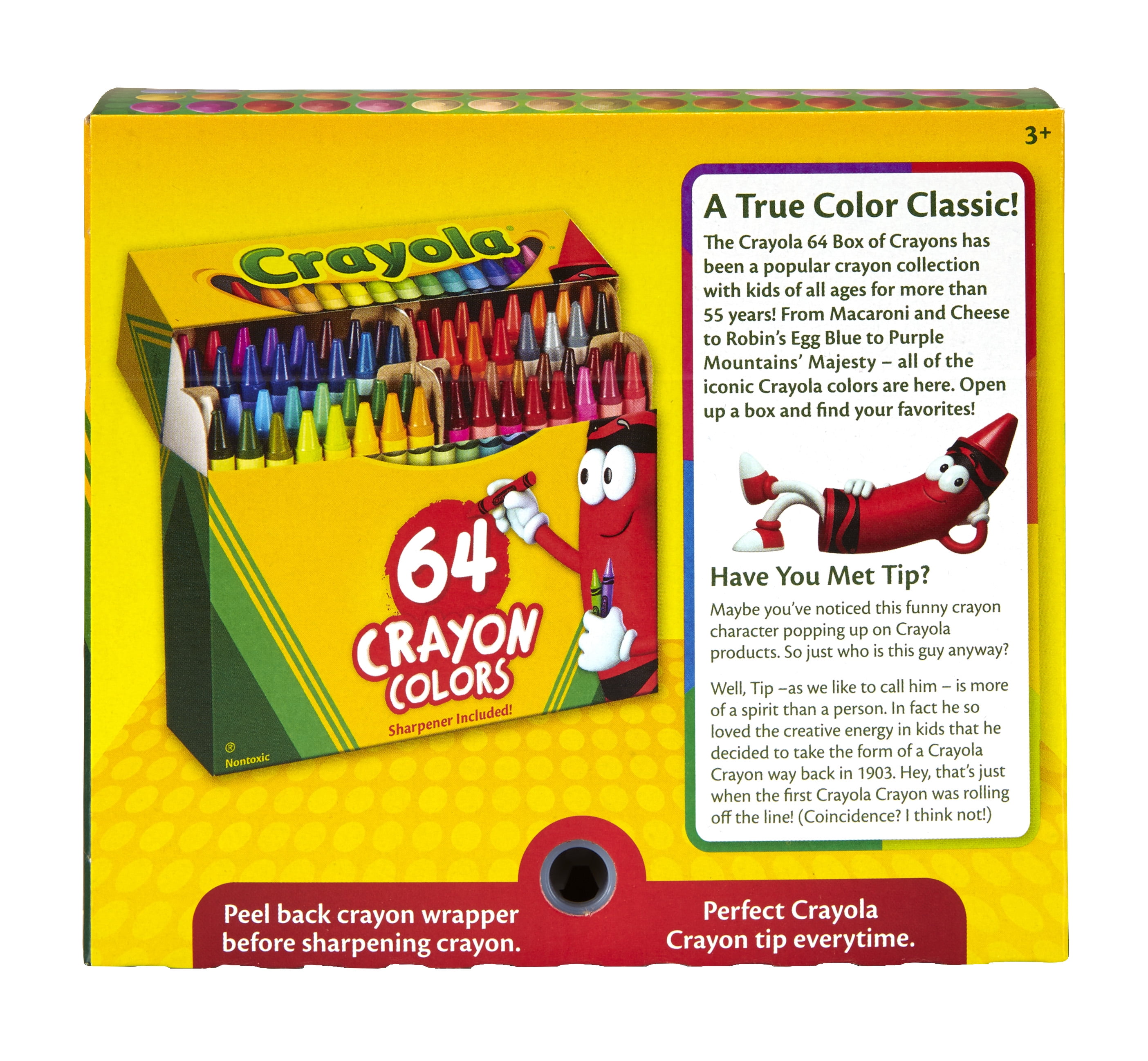 120 Crayola Crayons Colors box With Sharpener And Fast Delivery With Bonus