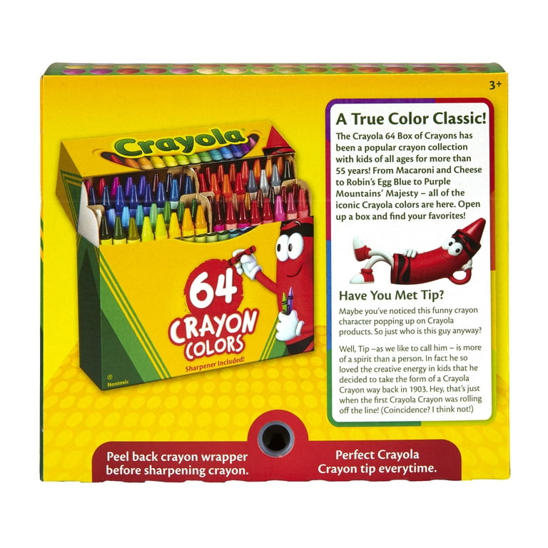 Kids Regular Crayons, Sets of 72 - Pack of 2 –