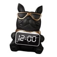 thumbnail image 3 of DOLITY Tissue Box Cover Desk Speaker Bedroom NightStand Digital Alarm Clock Black, 3 of 9