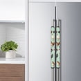 thumbnail image 2 of Yuyamidu Cock Refrigerator Door Handle Cover 2pcs Kitchen Appliance Door Handle Covers Scratchproof Handle Protector for Cabinet Microwave Oven Dishwasher, Green, 2 of 7
