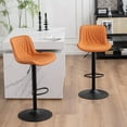 thumbnail image 6 of Kidol & Shellder Camel Bar Stools Set of 2 Modern Kitchen Island Barstool, 6 of 6