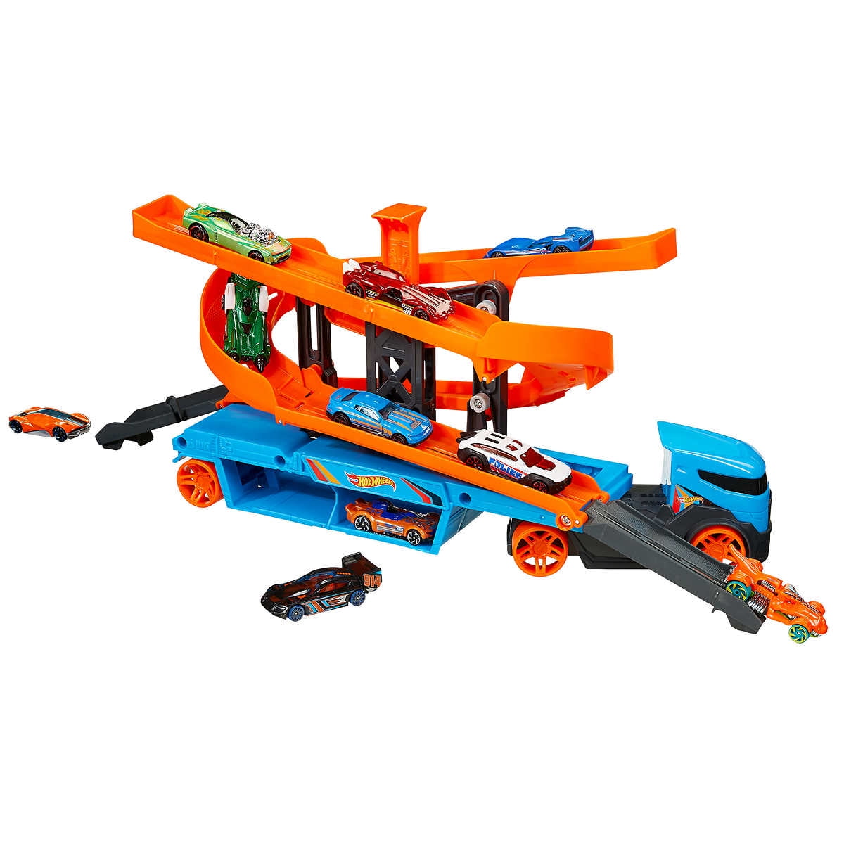 hot wheels lift and launch hauler