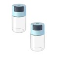 thumbnail image 1 of Oleegame 2PC Spice Dispenser Mini Kitchen Mini Seasoning Quantitative Seasoning Jar Seasoning Jar Metering Seasoning Jar Quantitative Seasoning Bottle Kitchen Seasoning Jar Press Seasoning Jar, 1 of 5