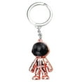 thumbnail image 1 of Astronaut Keychain 3D Cartoon - Decorative Spaceman Key Chain Backpack Charm, 1 of 9