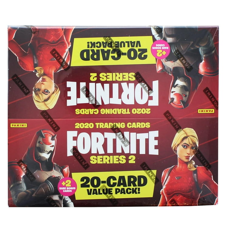 2020 Panini Fortnite Series 2 Trading Cards 12-Pack Value Pack Box