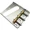 Nickel, variant on AxLabs Tele-Style Steel Plate Bridge with Vintage Saddles Nickel