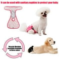 thumbnail image 5 of Litake 3pcs Pet Dog Physiological Pants Anti-harassment Highly Absorbent Sanitary Panties Nappies For Female Dogs, 5 of 9