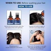 Botanic Hearth Rosemary Hair Oil 4 fl oz | 100% Pure & Natural | With Biotin, Jojoba & Castor Oils | Strengthens, Repairs & Nourishes Hair | Promotes Hair Growth & Healthy Scalp