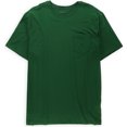thumbnail image 1 of Nautica Camiseta básica con bolsillo de rendimiento para hombre, verde, XXL, 1 of 1