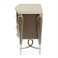 thumbnail image 4 of Michael Amini Villa Cherie Wood & Marble Nightstand in Hazelnut Brown, 4 of 13