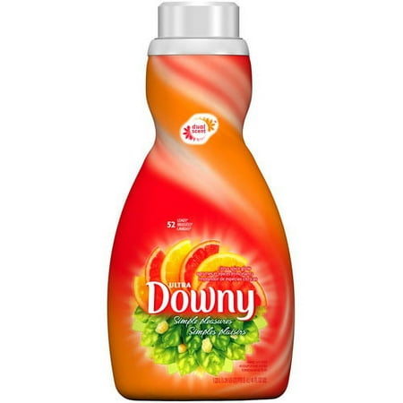 Downy Ultra Simple Pleasures Citrus Spice Glow Liquid Fabric Softener, 41 fl oz
